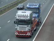 Scania Towing Daf.