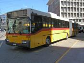 Mercedes Articulated Post Bus