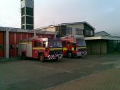 Two Of Holyheads Fire Engines.