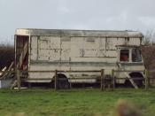 Abandoned Horse Lorry Anglesey
