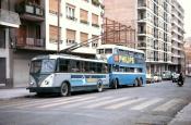 Trolley Buses  Tarragona, Spain. Ex London Transport  Q1