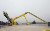 Toppled Crane In Peterhead