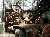 Thornycroft Logging Truck Rear End