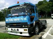 Fuso Great (xb 3037e) Manlee Packing Transport