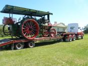 Ransome Traction Engine.