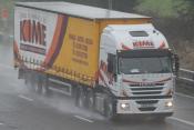 Iveco Stralis North M6 08/01/2013.