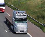 Scania T Cab Southbound M6 20/07/2009.