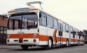 Double-ended Prototype Mercedes-benz O305g Guided Bus