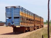 Trailers At R.T.A.depot.Stuart Hi-way.2009.