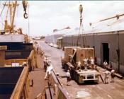 Truck At Houston Docks