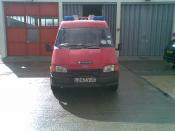 Front View Of The Saxon Transit Fire Tender At Holyhead Fire Station