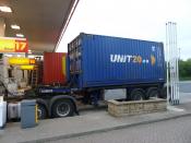 Uk Tipping Container Trailer