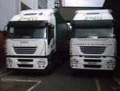 YK54 BVJ & SA04 XX Iveco Strallis 430 6x2