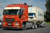 Iveco Stralis,  Bonneys,  Auckland.