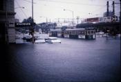 Trams In Floodwaters,  Melbourne