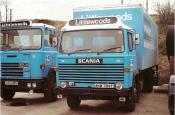 Scania 81 Box Van.