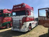 Stretched Daf At Thirsk Truckshow 2018